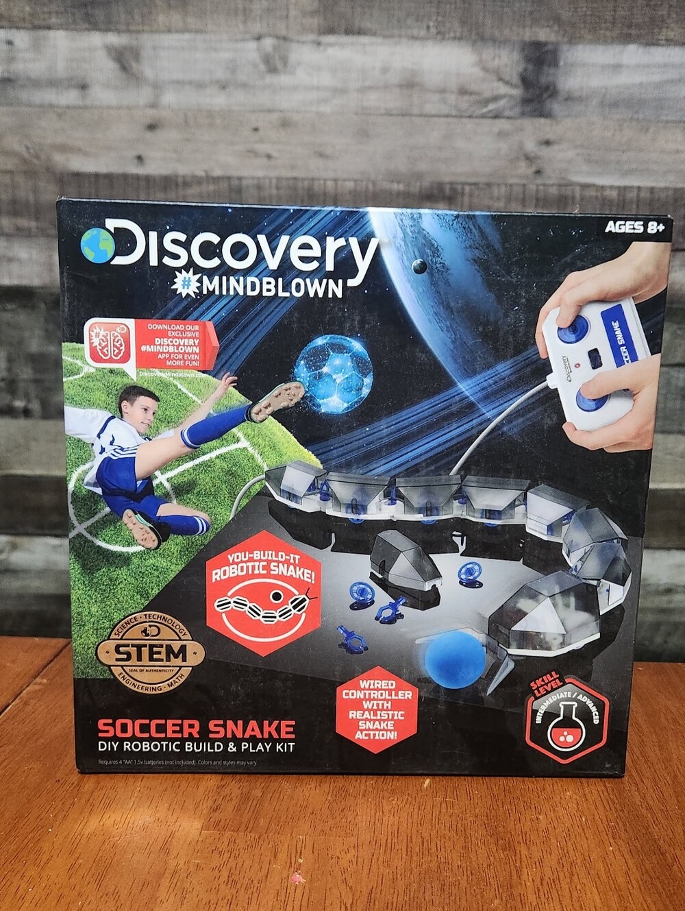 Discovery Mindblown Soccer Snake DIY Robotic Build And Play Kit